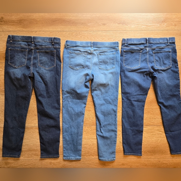 [LOT OF 3] WONDER NATION Girls Fashion Jeggings XL Plus 14-16 - Picture 7 of 10